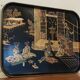 Tray Napoleon III Japanese decoration