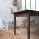 Table de ferme en bois brut
