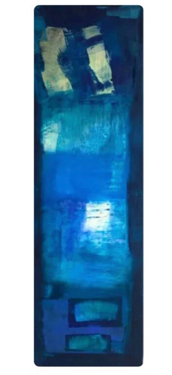 Abstract Blue Table