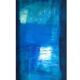 Tableau Bleu Abstrait
