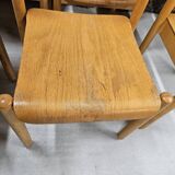 Set de 8 chaises empilables
de Karl Klipper