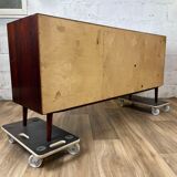 Scandinavian rosewood sideboard by Erling Torvits, 60s