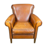 Vintage schapenleren clubfauteuil ‘Her’ van Muylaert, Belgium