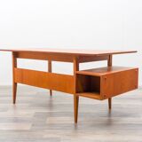 Filigree Danish-style desk, 1960s, in teak