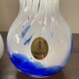 Pair of blown glass vases from the 1970s