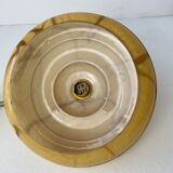 Set of 3 vintage wall lamps 1950