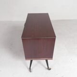 Vintage drinks cabinet, bar on castors, 1960s