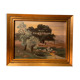Old painting oil on canvas