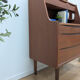 Danish secretary hairdresser Arne Vodder for Olholm in teak.