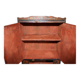 Hand-painted cupboard from Eastern Europe circa 1860.