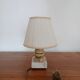 Lampe de table en marbre et onix 1960