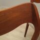 Set of four teak chairs, Danish design, 1960s, designer: Niels Otto Møller