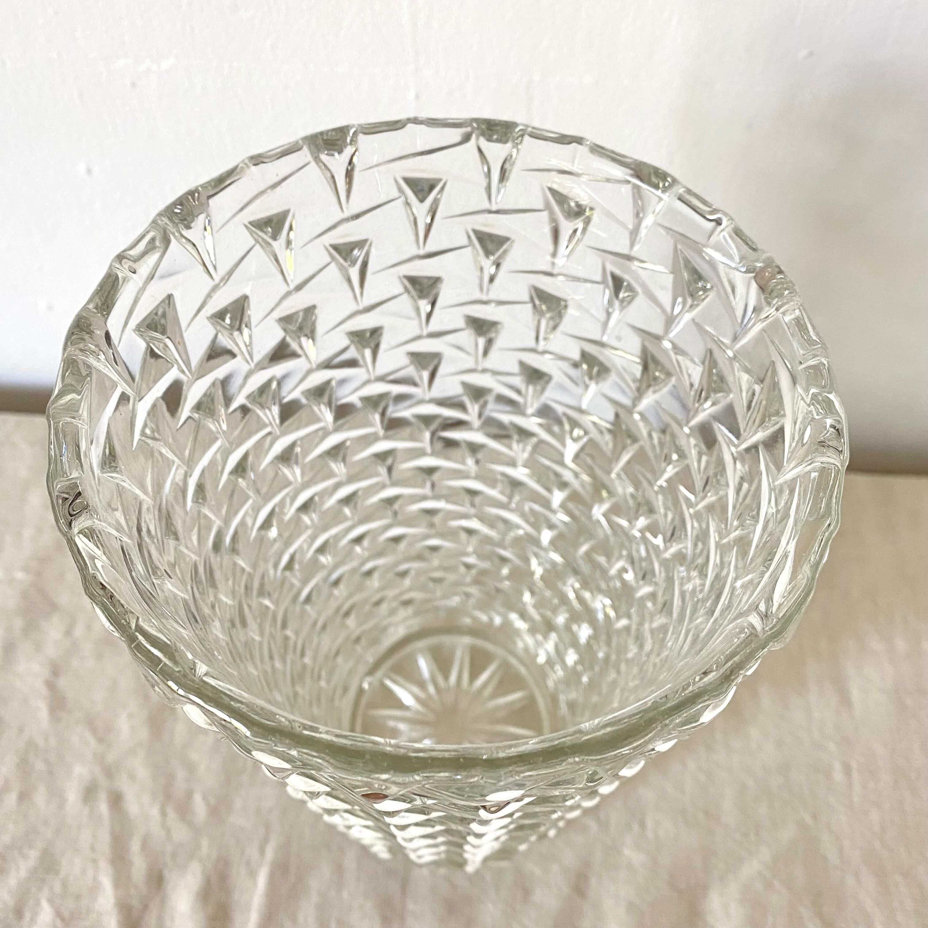 Vintage glass vase