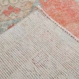 Tapis persan vintage rouge et beige 3 x 9, 98 x 285 cm SK 21187