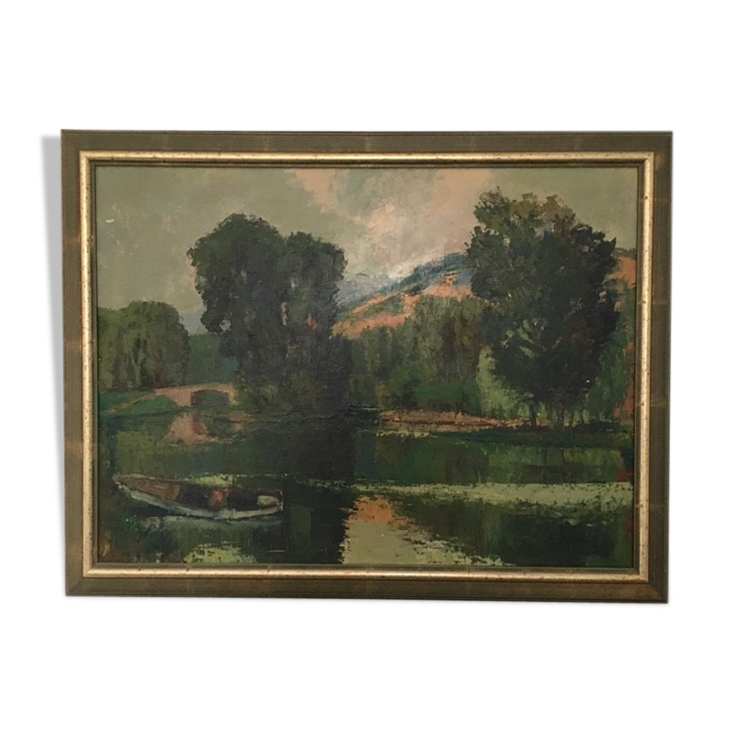 Pond landscape table