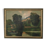 Pond landscape table