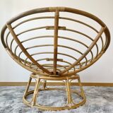 Papasan armchair or rattan loveseat