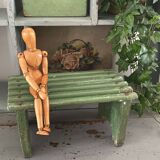 Small Wabi Sabi wooden bench