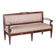 French Empire Mahogany Sofa, 1860s