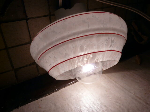 Clichy glass applied with porcelain support 50