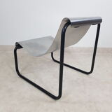 Chauffeuse en acier inoxydable de Patrick Gingembre 1970
