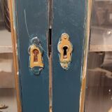 Showcase Louis XVI blue patina