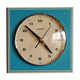 Horloge vintage pendule murale "Bayard Bleue"