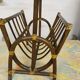 Wicker magazine rack