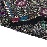 Neutral Oushak Geometric Kilim Rug