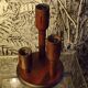 Temde Leuchten lamp in blackened pine