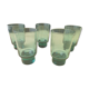 Set de 5 verres gobelets style scandinave années 70  100 ml