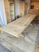 Monastery table with extensions in solid oak
