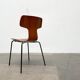 Mid-Century stackable chairs model 3103 Hammer by Arne Jacobsen for Fritz Hansen, Denmark, 1960s, set of 7.