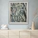 "Enigma" oil on board framed by Meryl watts