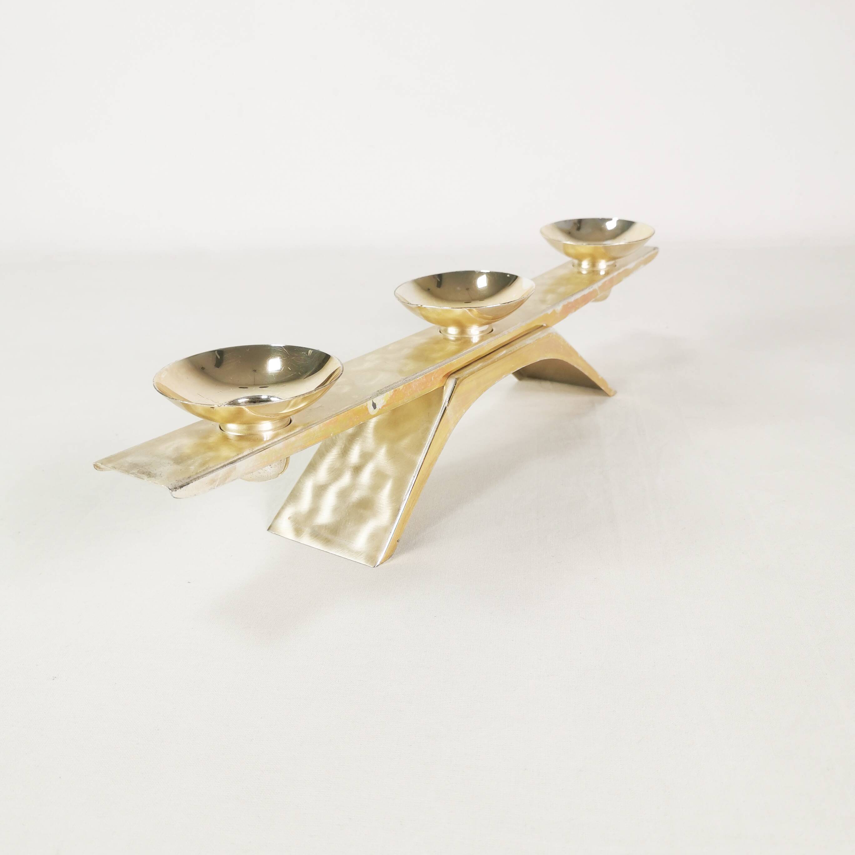 Modernistyczny świecznik WMF, proj. Kurt Radke, late 60.