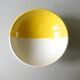 Trinket bowl bicolor ceramic years 50/60