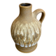 Vase Ancien Céramique Flammée Brune Années 70 Vintage