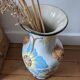 Flower pattern vase