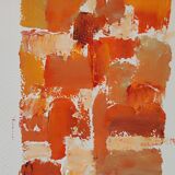 Abstract painting Paris school