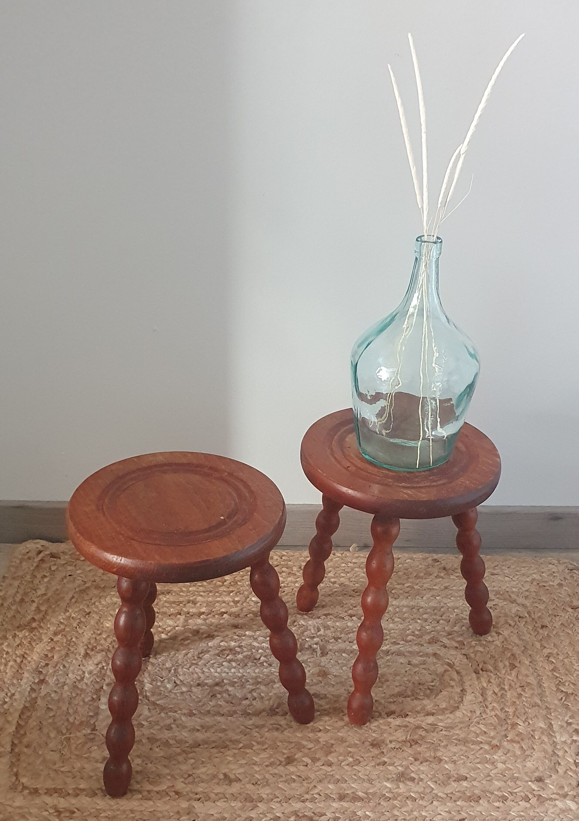 Wooden stools