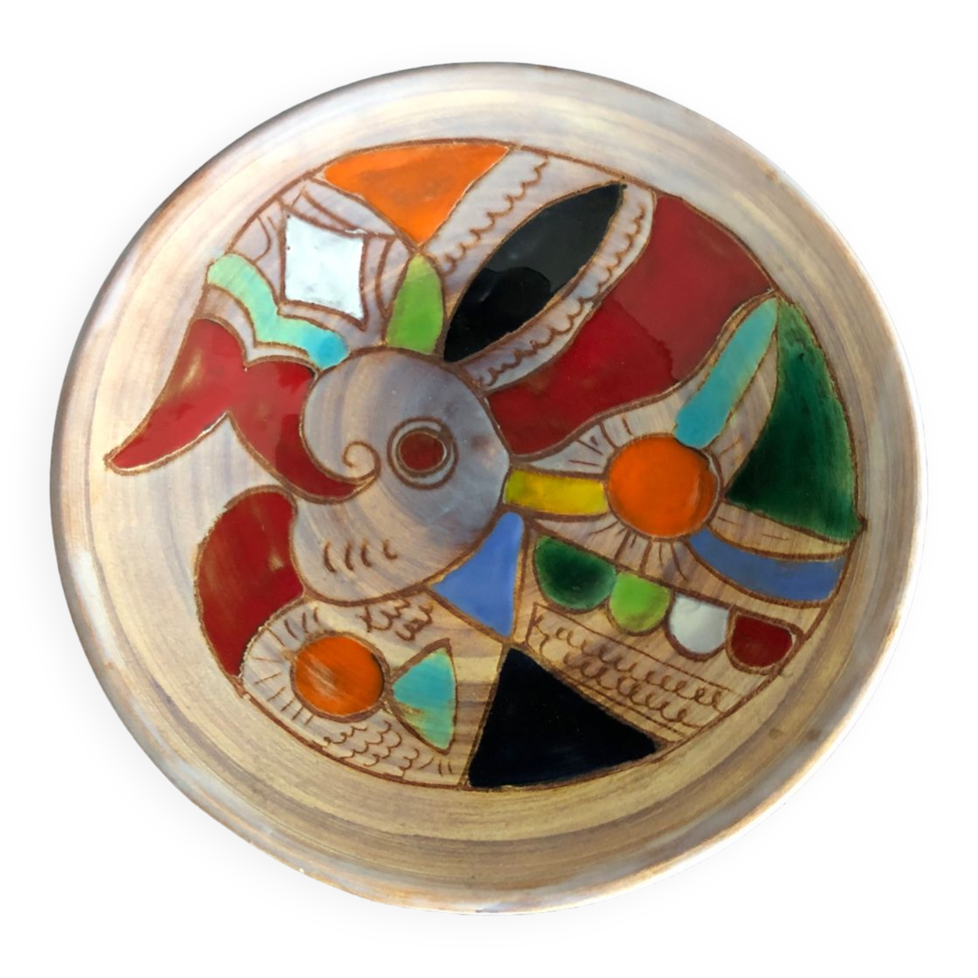 Vallauris decorative plate