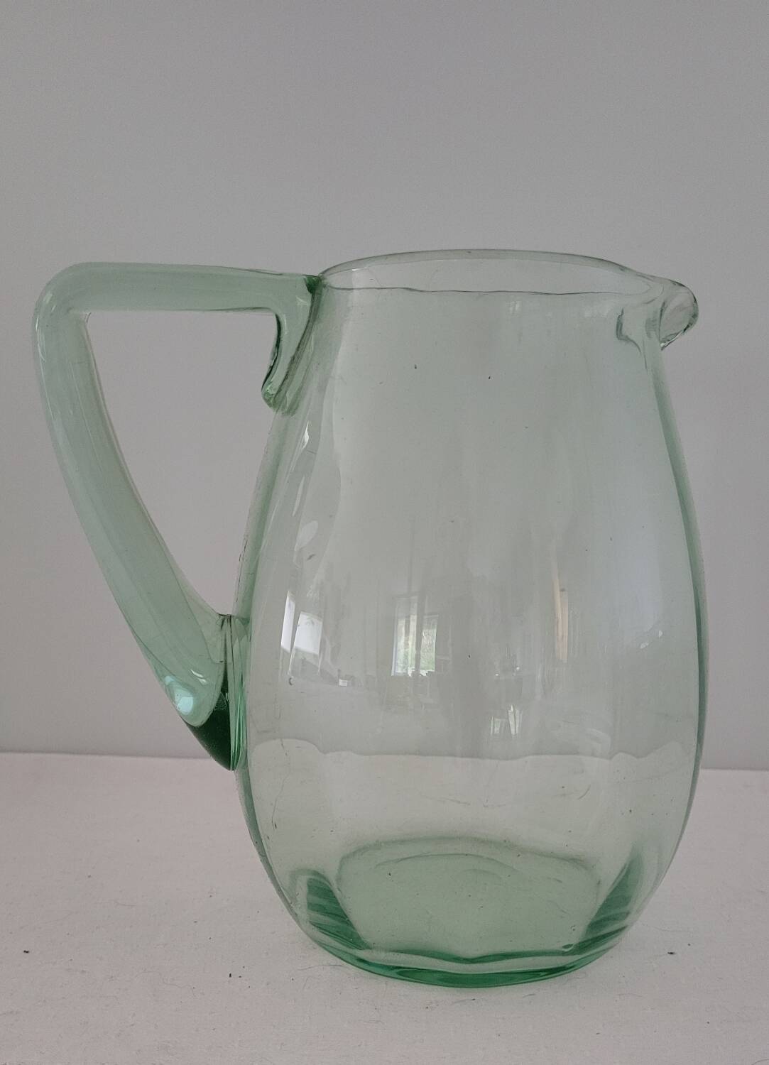 Blown glass carafe