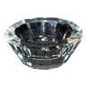 Art Deco ashtray in faceted cut crystal - Bohemian crystal?