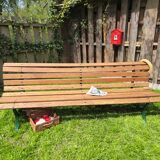 Old public bench