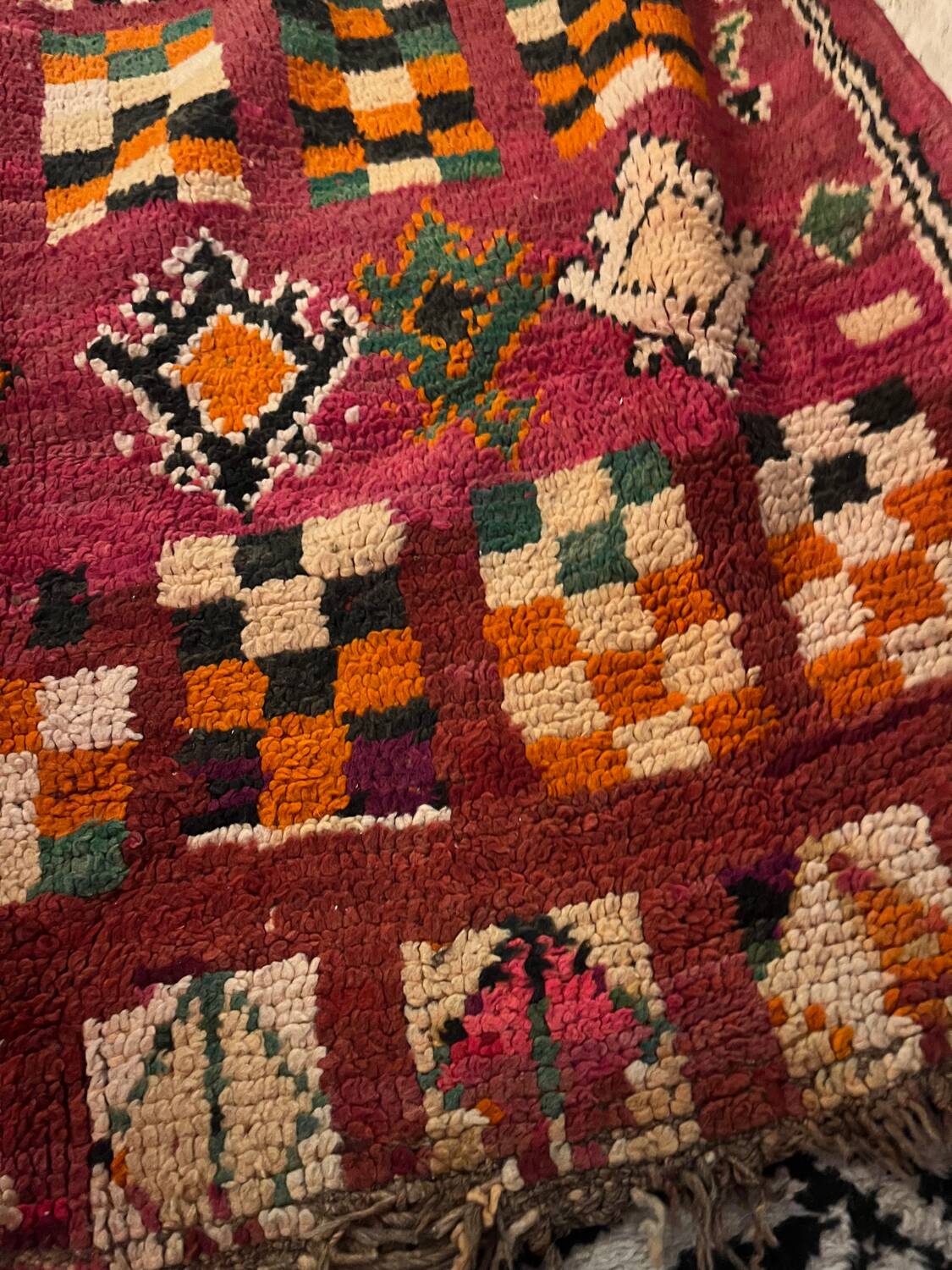 Vintage Berber rug
