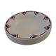 6 hollow plates old Salins les Bains. Basque model;