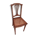 Chaise cannée art déco