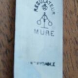 Box of 6 knives with steel blades and horn handles - "Mure"