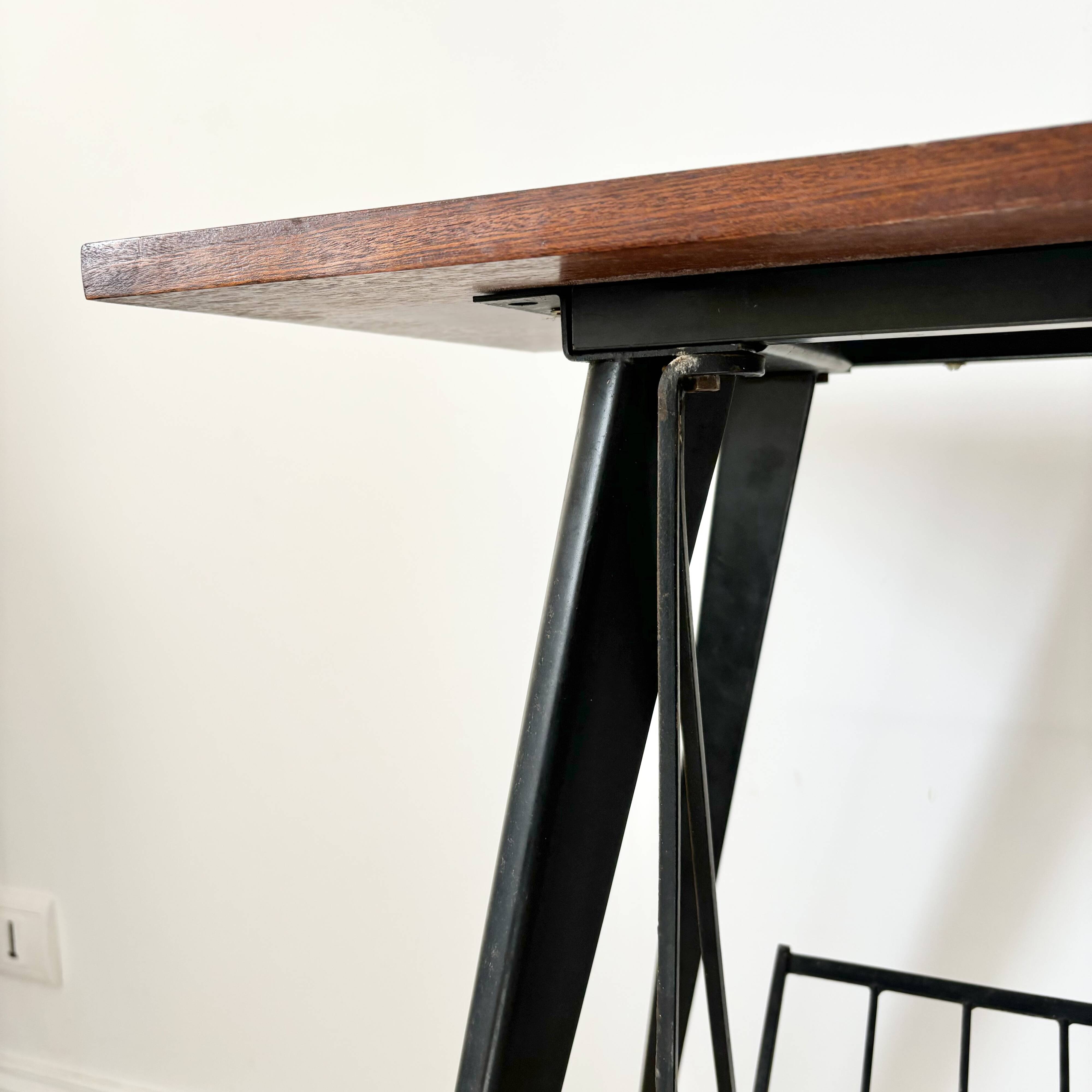 Vintage Console & Rolling Table
