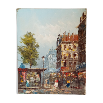 Tableau rue de Paris
